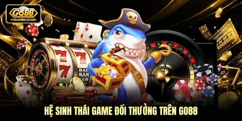 Hệ sinh thái game đổi thưởng trên Go88