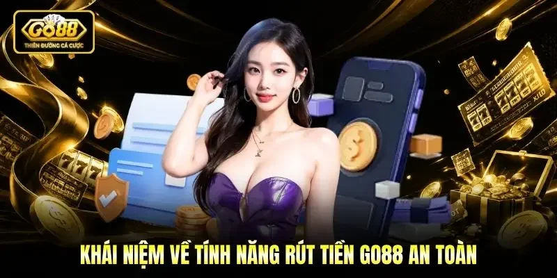 Khái niệm về tính năng rút tiền Go88 an toàn