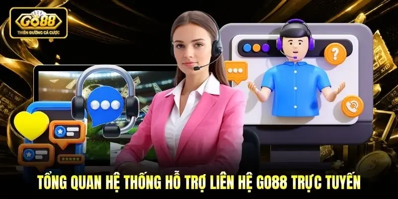 Tổng quan hệ thống hỗ trợ liên hệ Go88 trực tuyến